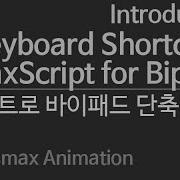 3dsMax Introductory Keyboard Shortcut6 MaxScript For Biped