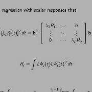 Lecture 17 Function To Scalar Linear Models Part 2