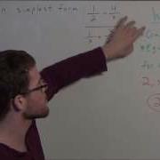 Simplifying Complex Fractions Algebra 2