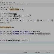How To Count Number Of Vowels And Consonants In A String In Java String In Java
