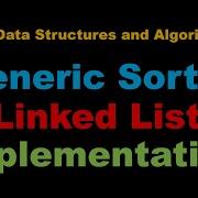 Java Singly Sorted Generic Linked List Java Data Structures And Algorithms