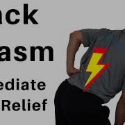 Back Spasms Pain Relief