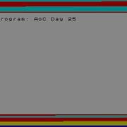 Advent Of Code Day 25 2022 Visualized 16k ZX Spectrum Including Tape Loading