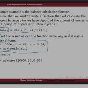 Intro To MATLAB Week 5 Anonymous Functions
