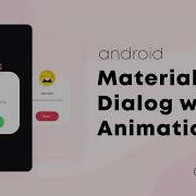 Android Material Dialog With Animation