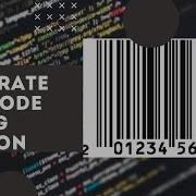 Generating A Barcode Using Python Barcode Generator