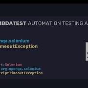 Org Openqa Selenium ScriptTimeoutException