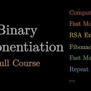 Binary Exponentiation