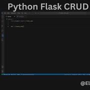 Python Flask CRUD API Step By Step Tutorial EliCanCode