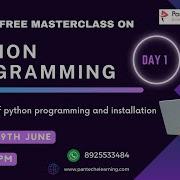 Day 01 Introduction Of Python Programming And Installation Pantech ELearning