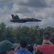 High Speed Sneak Pass By The U S Navy Blue Angels LOW And LOUD
