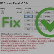 XAMPP Error Solved MySQL Shutdown Unexpectedly Quick Fix