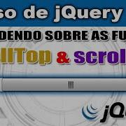 Aprendendo Sobre As Funções ScrollTop E ScrollLeft Em JQuery Curso De JQuery Aula 45