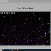 Space Shooter Game Using JavaScript
