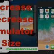 Increase Or Decrease Size Of Simulator In Xcode 9