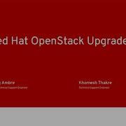 Webinar On OpenStack 13 To 16 1 Upgrade Framework