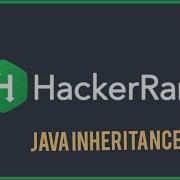 Hacker Rank Solutions Java Inheritance 1
