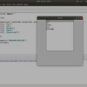 Python GUI Tutorial 26 Listbox Selectmode Part 2 Tkinter