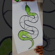 How To Draw A Green Python Python Shorts