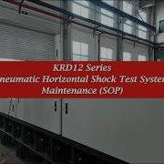 KRD12 Series Horizontal Shock Test System Maintenance SOP Quick Guide
