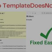 How To Fix Django TemplateDoesNotExist