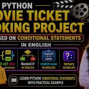Movie Ticket Booking If Elif Else Match Case English Python Project Python Magicians Hub