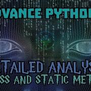 Advance Python 3 Classmethods And Staticmethods