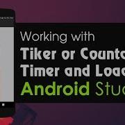 Android Studio Tutorial Working With Ticker Library Countdown Timer Loader With Custom Text