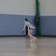 Inline Figure Skating Axel Double Toe Loop Jump
