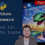Python Pioneers Lesson 13 Intro To Lists Part 2