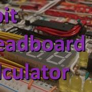 4 Bit Breadboard Calculator