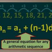 WCLN The Equation For Arithmetic Sequences