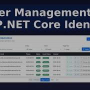 User Management In ASP NET Core Identity Complete Tutorial With Roles Permissions Security