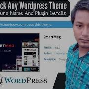 How To Check Any Wordpress Website Theme Name And Plugin Details WordPress Theme Checker