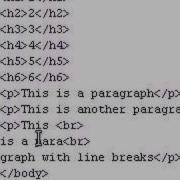 Html Tut 2 Basic Text Formatting