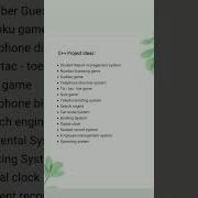 C Project Ideas Projectideas Project Develop Project C