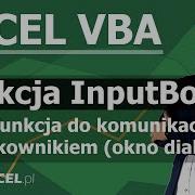 Funkcja InputBox W Excel VBA