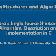 25H Dijkstra S Shortest Path Algorithm Description And Implementation In C