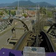 Coaster Front Seat On Ride HD POV Playland At The PNE
