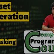How To GENERATE SUBSETS Using Bit Masking CP Course EP 52
