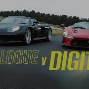 Porsche Carrera GT против Ferrari Daytona SP3 Секретная встреча SCD 4К