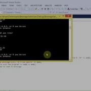 Virtual Vending Machine Beverage Selection C Code Visual Studio