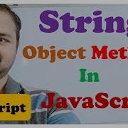 String Object Methods In JavaScript JavaScript Tutorial For Beginners