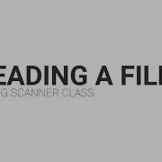 Use Of Scanner With File Reading For Beginners In Java