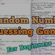 Random Number Guessing Game Python Beginners