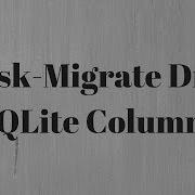 Dropping SQLite Columns Using Flask Migrate