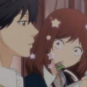 Kou And Futaba Indirect Kiss Ao Haru Ride