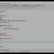1 10 How To Find Maximum Value In 2 D Matrix With Full CODE 2 D Matrix Operations In C Language