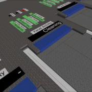 Narrow Reef Mechanized Mining Simulation In Simio