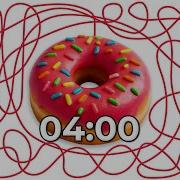 4 Minute Donut Countdown Timer Watch It Explode
